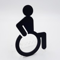 Signalétique Toilette Personnes à Mobilité Réduite - PlexiSign Signalétique Toilette Personnes à Mobilité Réduite - PlexiSign