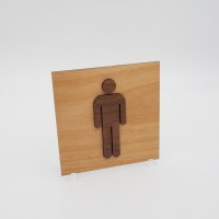 Pictogrammes en bois - Homme - Wood'Sign Pictogrammes en bois - Homme - Wood'Sign