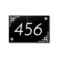 Numéro de maison - PlexiSign format 150x100mm