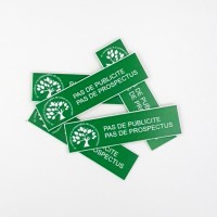 Lot de 5 Stop Pub Environnement Lot de 5 Stop Pub Environnement