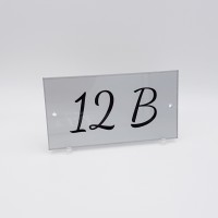 Numéro de maison plexiglas sur mesure