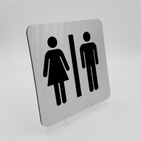 Pictogramme Toilettes Mixtes