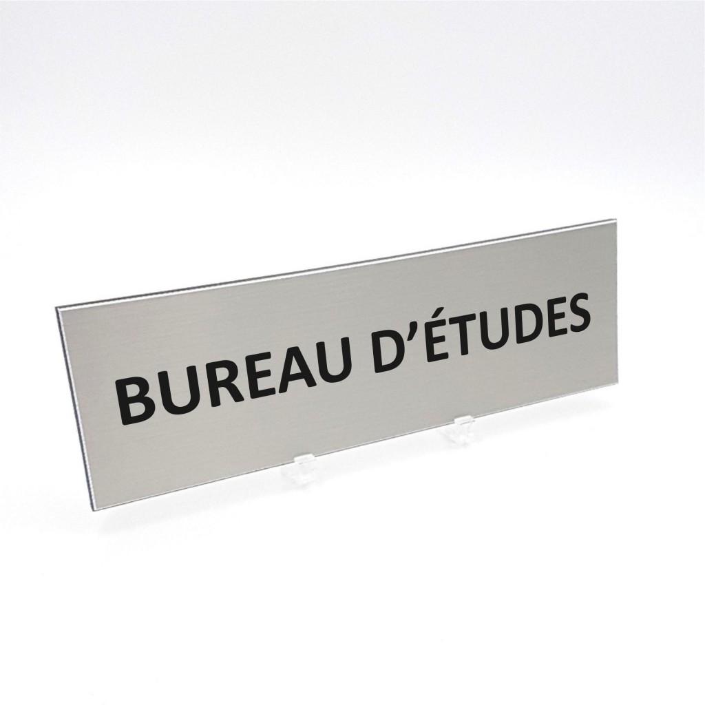 Plaque de porte Bureau d'études Plaque de porte Bureau d'études