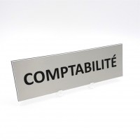 Plaque de porte Comptabilité