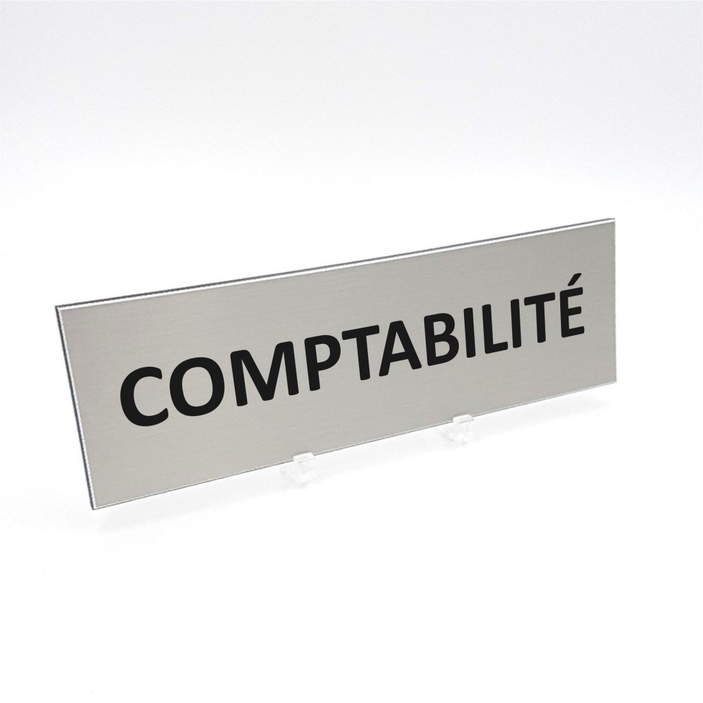 Plaque de porte Comptabilité Plaque de porte Comptabilité