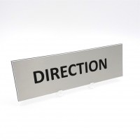 Plaque de porte Direction Plaque de porte Direction