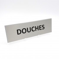 Plaque de porte Douches Plaque de porte Douches
