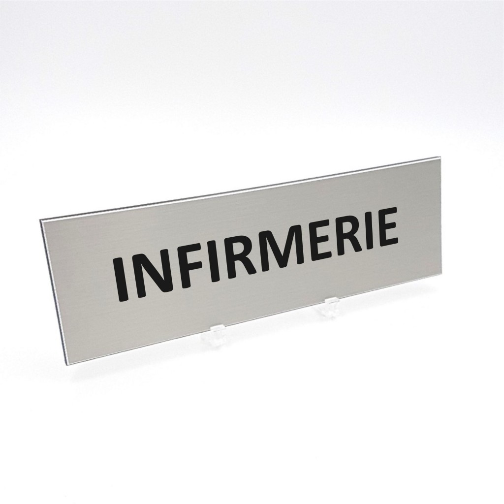 Plaque de porte Infirmerie Plaque de porte Infirmerie