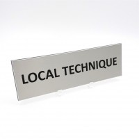 Plaque de porte Local Technique Plaque de porte Local Technique