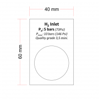 Étiquettes télémécanique - Bouton Poussoir 40x60mm Étiquettes télémécanique - Bouton Poussoir 40x60mm