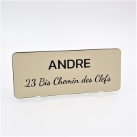 Plaque boite aux lettres - Grand Format Plaque boite aux lettres - Grand Format