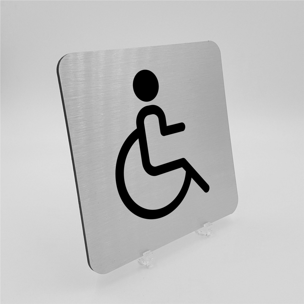 Pictogramme Toilettes Personnes à mobilité réduite Pictogramme Toilettes Personnes à mobilité réduite