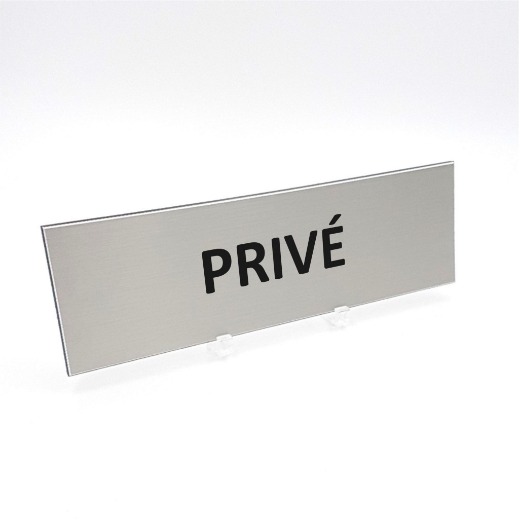 Plaque de porte Privé Plaque de porte Privé