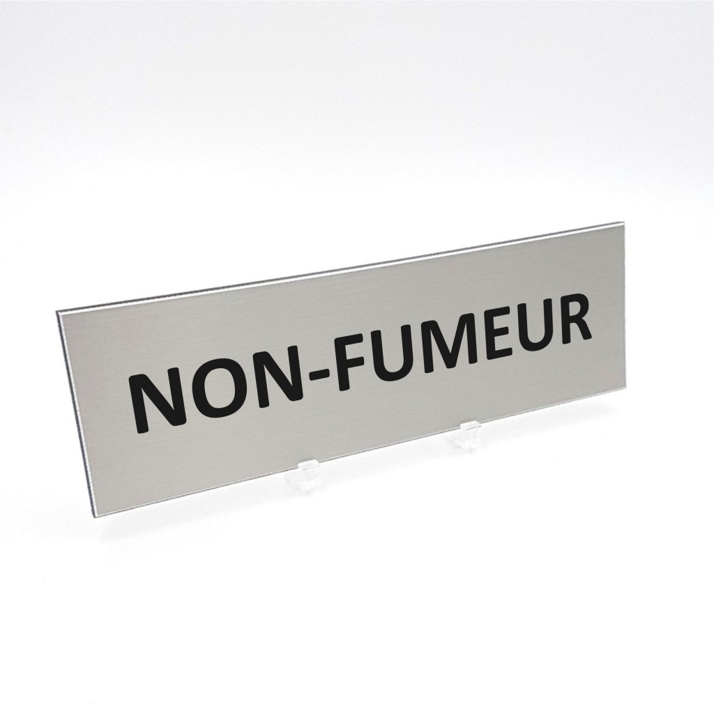 Plaque de porte Non-Fumeur Plaque de porte Non-Fumeur