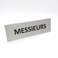 Plaque de porte Messieurs