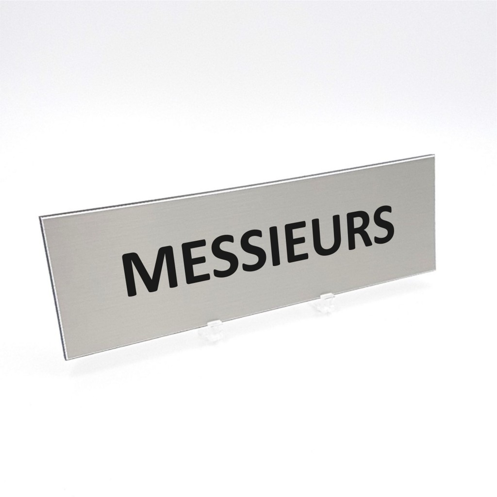 Plaque de porte Messieurs Plaque de porte Messieurs