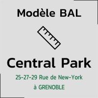 Modèle copropriété Central Park - Grenoble