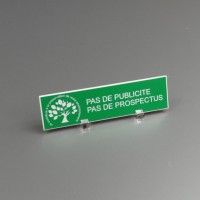 STOP PUB - Je contribue au respect de l'environnement STOP PUB - Je contribue au respect de l'environnement