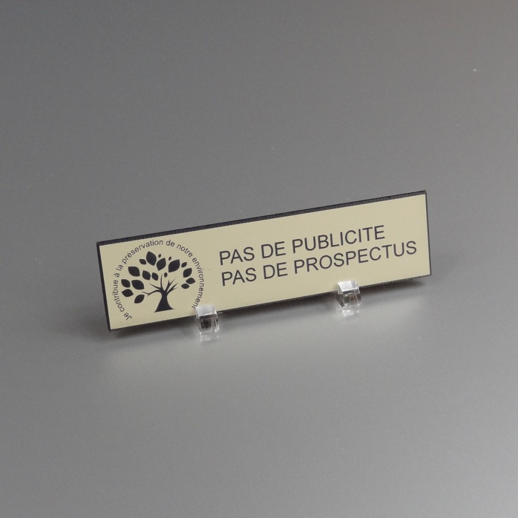 STOP PUB - Je contribue au respect de l'environnement STOP PUB - Je contribue au respect de l'environnement