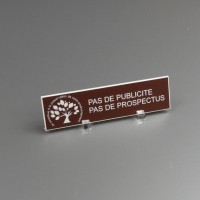 STOP PUB - Je contribue au respect de l'environnement STOP PUB - Je contribue au respect de l'environnement