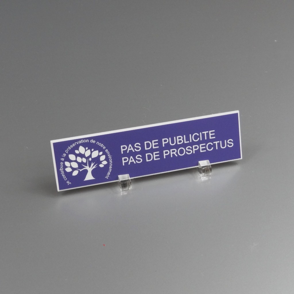 STOP PUB - Je contribue au respect de l'environnement STOP PUB - Je contribue au respect de l'environnement