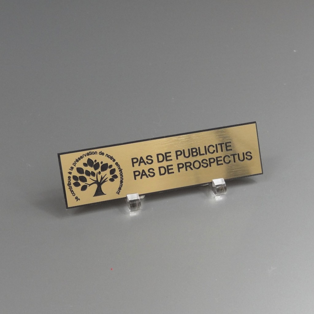 STOP PUB - Je contribue au respect de l'environnement STOP PUB - Je contribue au respect de l'environnement
