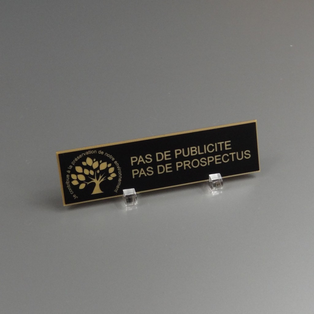 STOP PUB - Je contribue au respect de l'environnement STOP PUB - Je contribue au respect de l'environnement