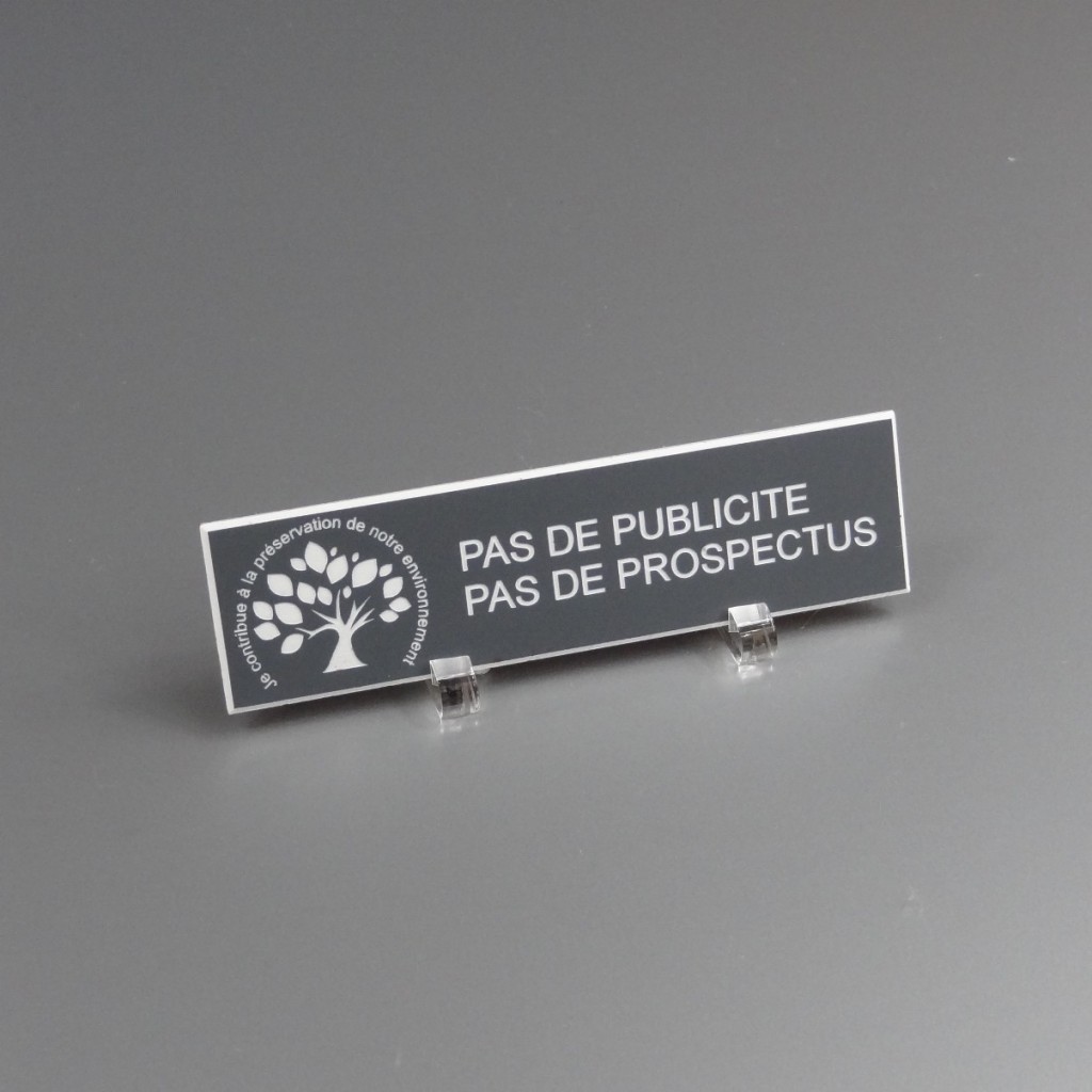 STOP PUB - Je contribue au respect de l'environnement STOP PUB - Je contribue au respect de l'environnement
