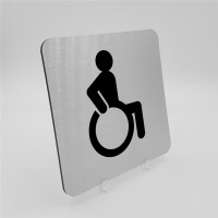 Pictogramme Toilettes Personnes à mobilité réduite Pictogramme Toilettes Personnes à mobilité réduite