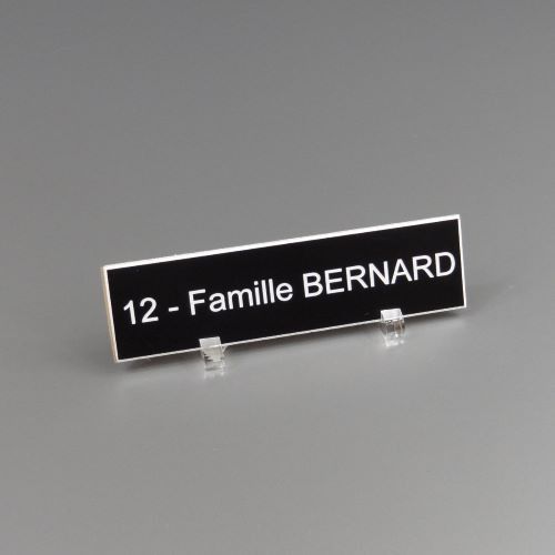 Plaque de boîte aux lettres sur-mesure