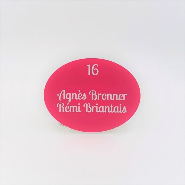 Plaque de boîte aux lettres style Fantaisie