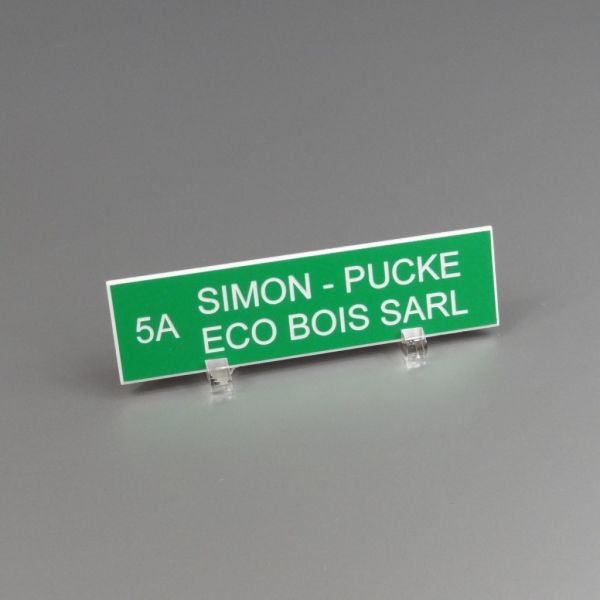 Étiquette de boite aux lettres sur mesure