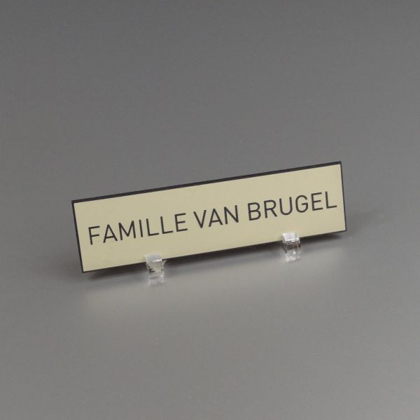 Étiquette de boite aux lettres sur mesure