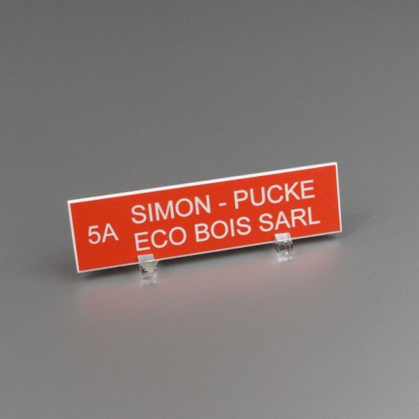 Étiquette de boite aux lettres sur mesure