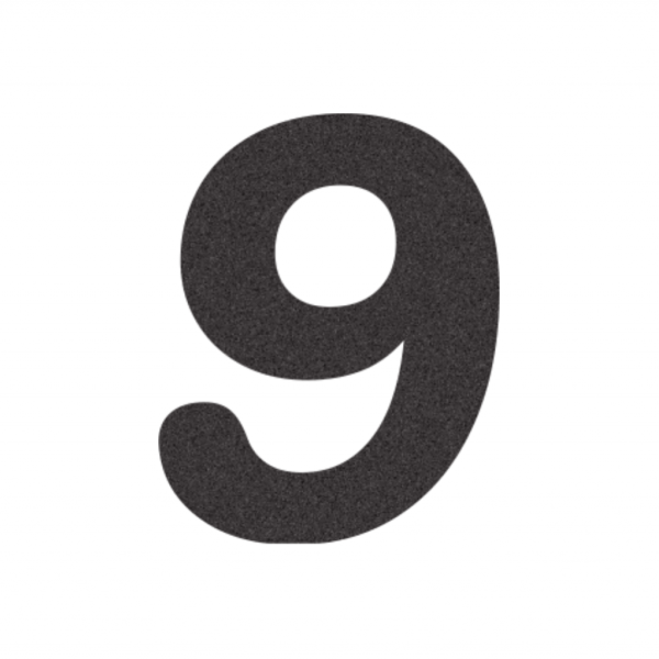 Chiffre pour boîte aux lettres en plexiglas