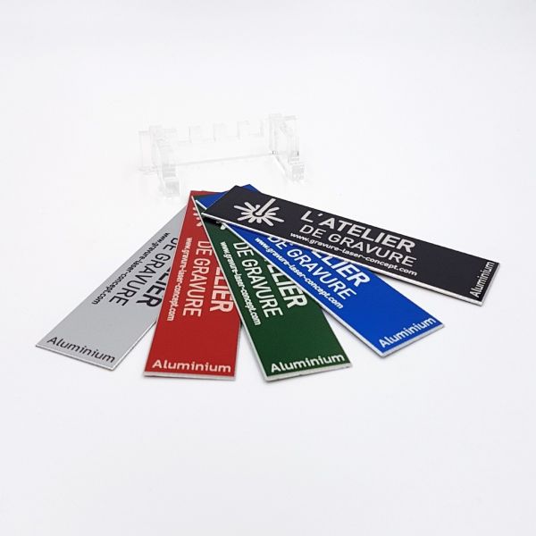 Plaque boite aux lettres en Aluminium - grand format