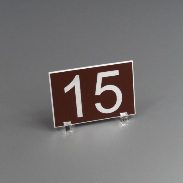 Numéro de boîte aux lettres - moyen format