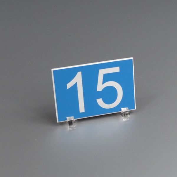 Numéro de boîte aux lettres - moyen format