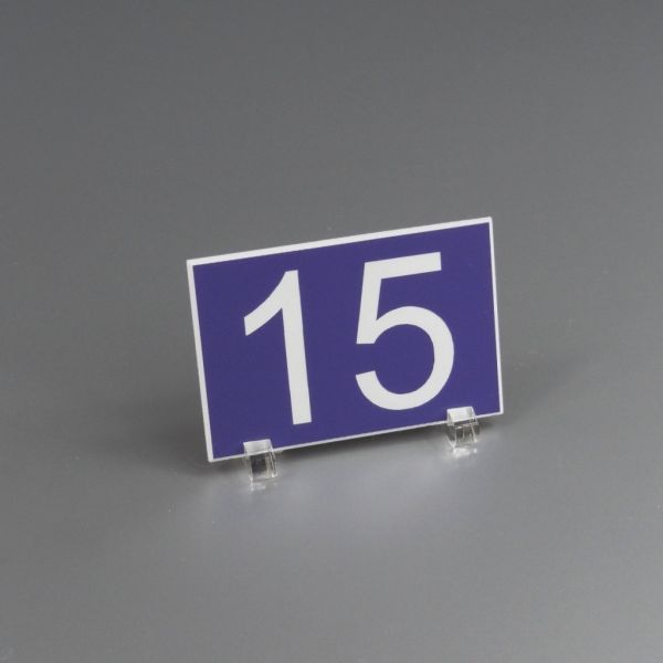 Numéro de boîte aux lettres - moyen format