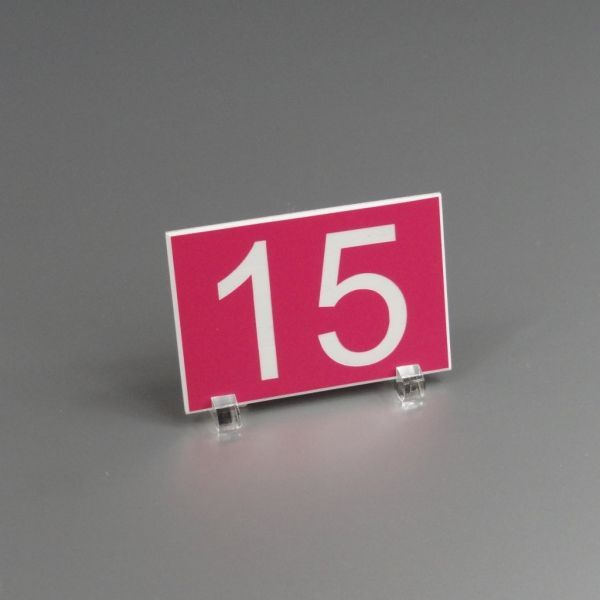 Numéro de boîte aux lettres - moyen format