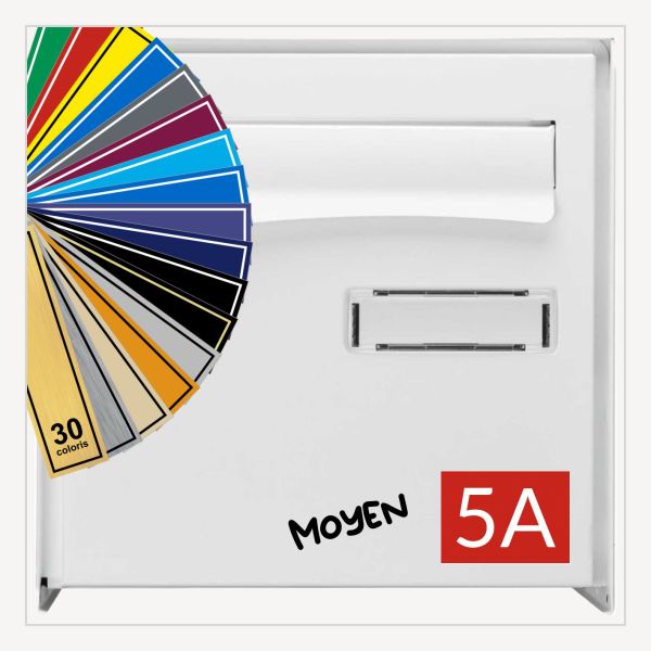 Numéro de boîte aux lettres - moyen format