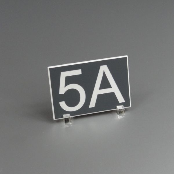 Numéro de boîte aux lettres - moyen format