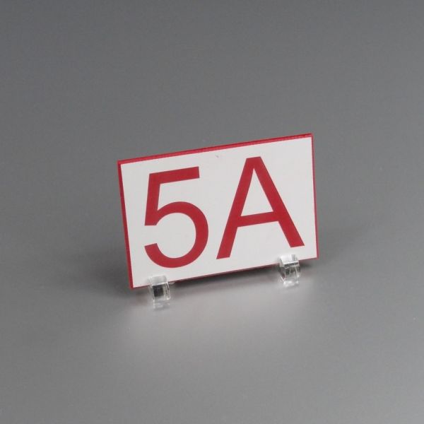 Numéro de boîte aux lettres - moyen format