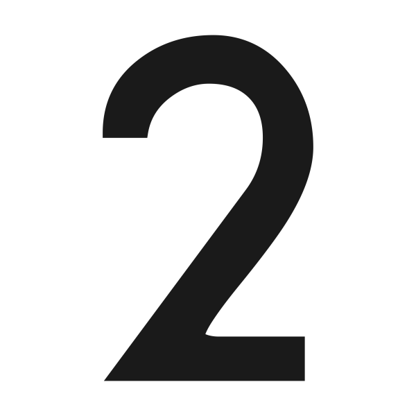 Numéro de maison 20cm - PlexiSign