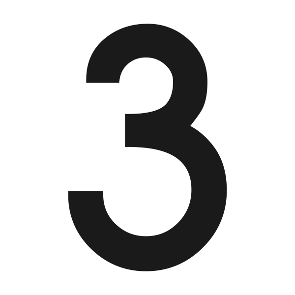 Numéro de maison 20cm - PlexiSign