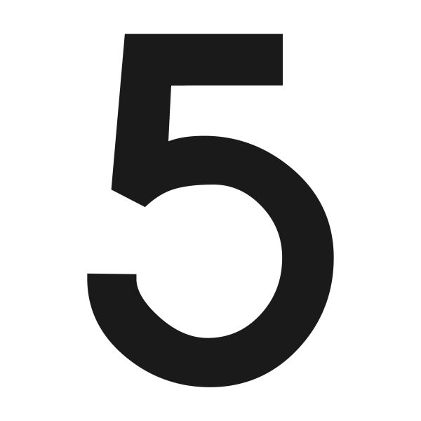 Numéro de maison 20cm - PlexiSign