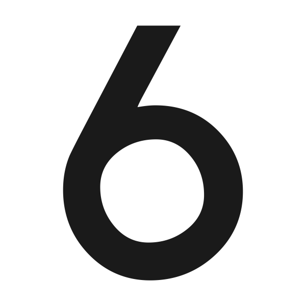 Numéro de maison 20cm - PlexiSign