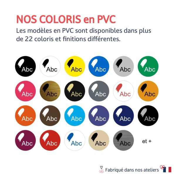 Plaque boite aux lettres Grand Format