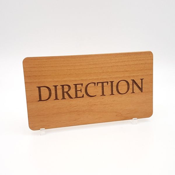 Planchette gravée en bois sur-mesure
