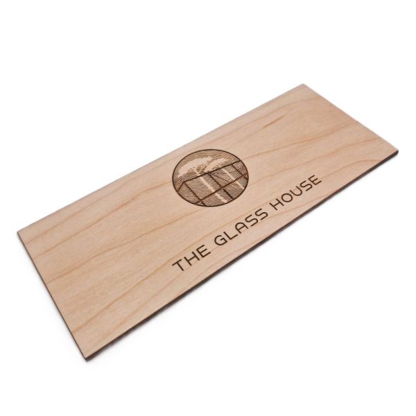 Planchette gravée en bois sur-mesure